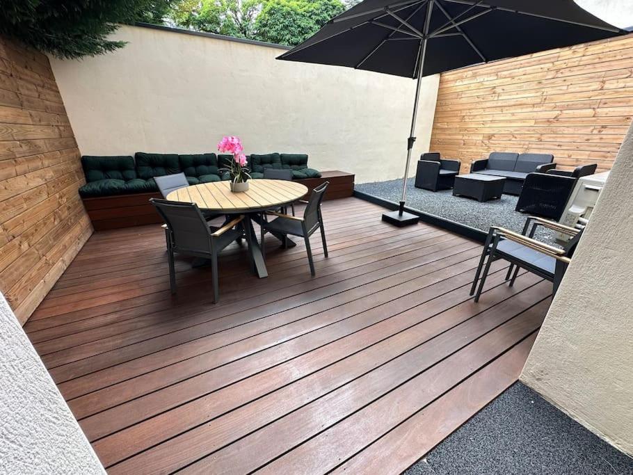 Le Briand Appartement 4Etoiles Nancy Thermal Cosy Avec Terrasse Wifi Esterno foto